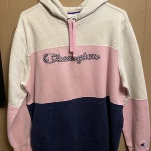 Champion Tri-Colored Hoodie